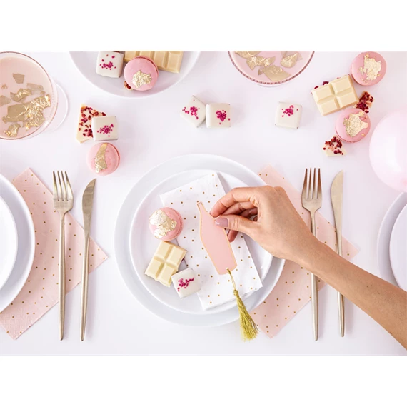 Ültetőkártya üvegek, 3,5x10 cm S/6