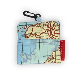 Utazó zsák, térképes 1x17x10 cm
