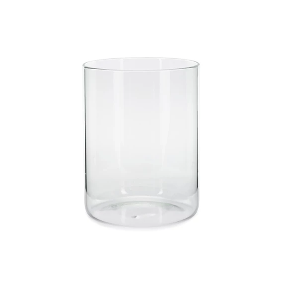 Üvegcső gyertyákhoz 13x17 cm