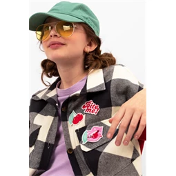 Vasalható matrica harapj meg, mix, 4-4,5x4,5-7 cm S/3