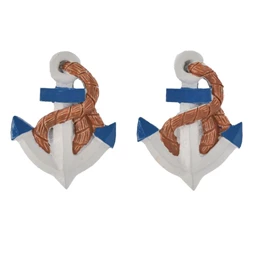 Vasmacska kötéllel, öntapadós 5,3x4,1x0,9 cm S/2