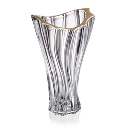 Váza PLANTICA arany szegéllyel 32 cm