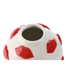 Váza ajkakkal 15x15x13 cm