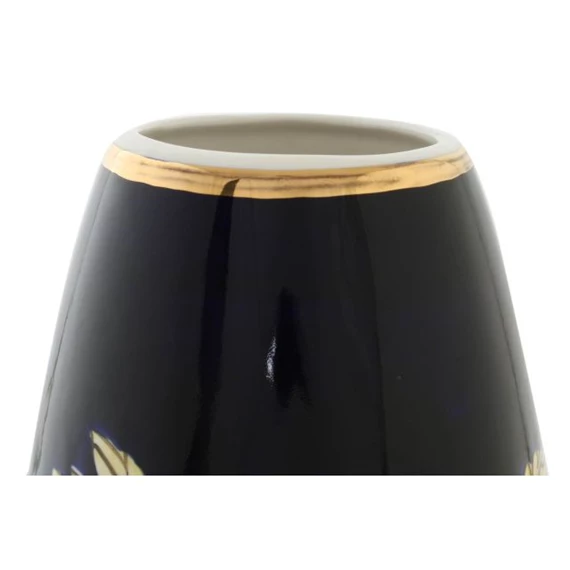 Váza női arc mintával 14x14x39 cm