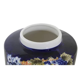 Váza női arc mintával 17x17x16 cm