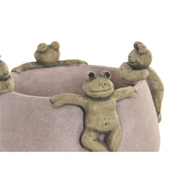 Váza béka 16x16x12 cm