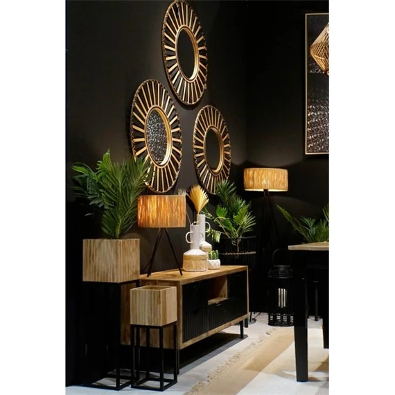 Váza fonott 20x16x40 cm