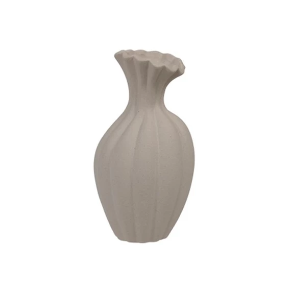 Váza homokfúvott 7,5x22 cm