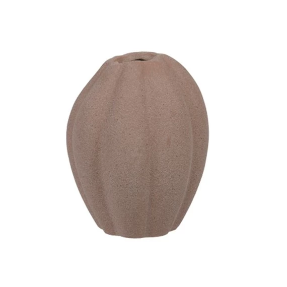 Váza homokfúvott 9x11,5 cm