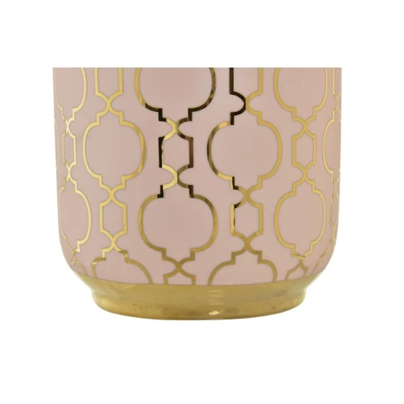 Váza krómozott 15x15x41,5 cm