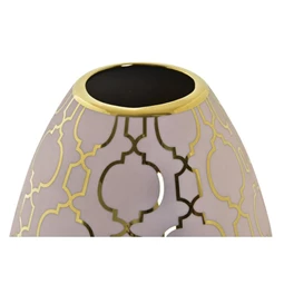 Váza krómozott 16x16x18 cm