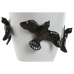 Váza madárral 27x27x29,5 cm