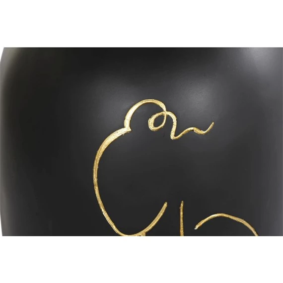 Váza nő mintával, matt 34x34x73,5 cm