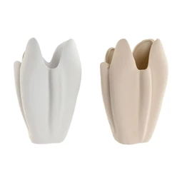 Váza redőzött 18x17x25,7 cm 2 féle