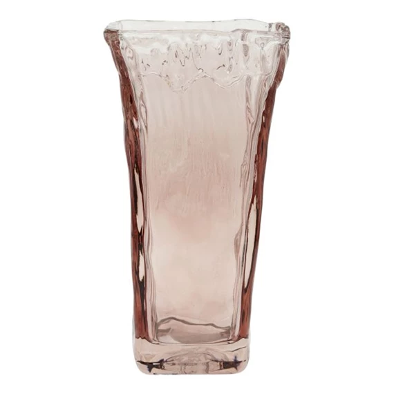 Váza szögletes 12,8x12,8x24,5 cm