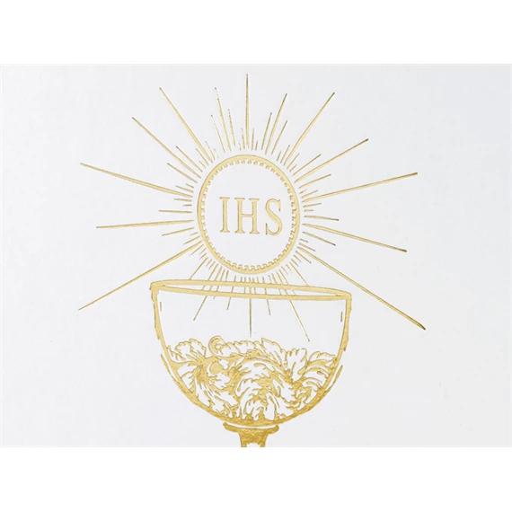 Vendégkönyv elsőáldozásra fehér gobelin 22 oldal