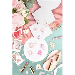 Vendégkönyv gyűrű 17x27 cm