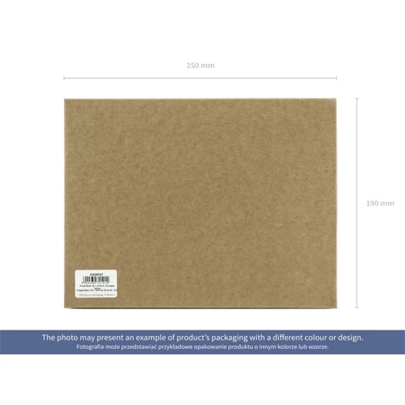 Vendégkönyv papír 24x18,5cm fehér,arany