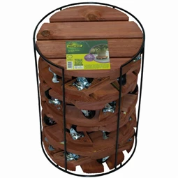 Virágalátét gurulós 30 cm