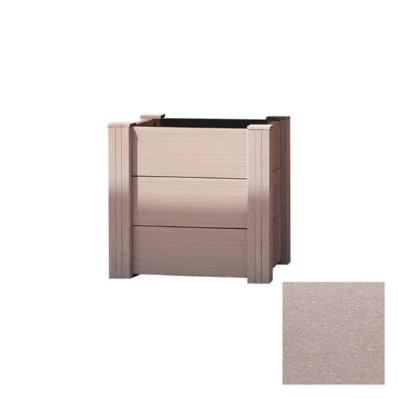 DALIA virágláda fa hatású 40x40x42 cm