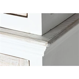 Vitrin 3 fiókkal 180x45x220 cm