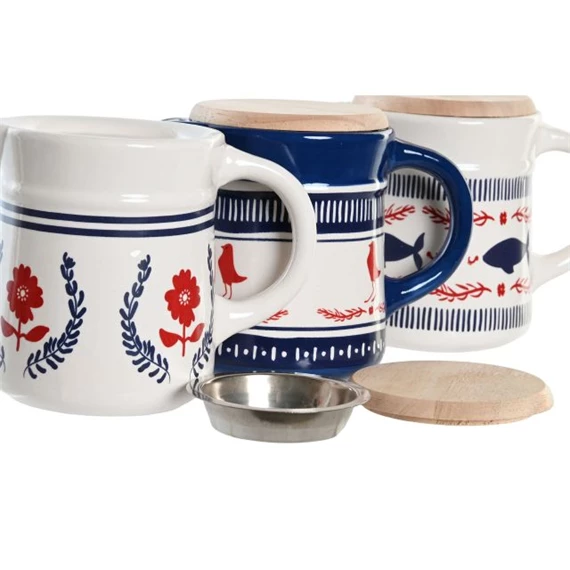 Zsírosbödön 16x11x13 cm 680 ml 3 féle